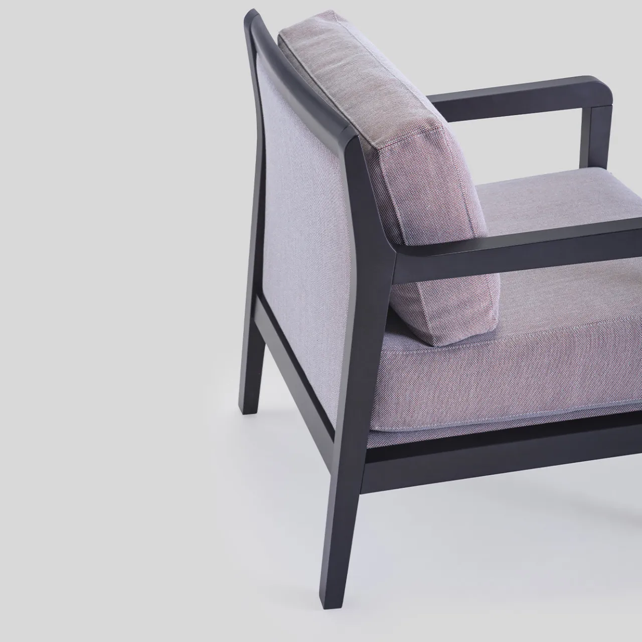 Livoni 1895 Lounge Chairs<Fully Lilac Lounge Armchair by Umberto Bertoni