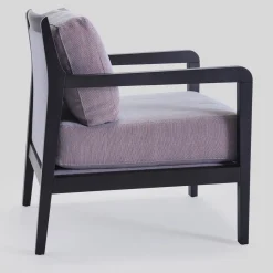 Livoni 1895 Lounge Chairs<Fully Lilac Lounge Armchair by Umberto Bertoni