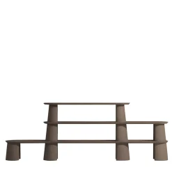 Forma & Cemento Bookcases<Fusto Dark Chocolate Bookshelf I