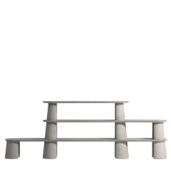 Forma & Cemento Bookcases<Fusto Silver Bookshelf I