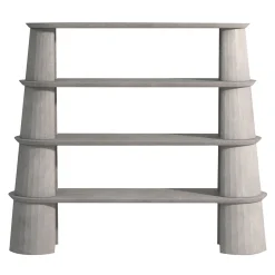 Forma & Cemento Bookcases<Fusto Silver Bookshelf II