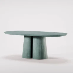Forma & Cemento Coffee Tables<Fusto Ultramarine Oval Coffee Table II