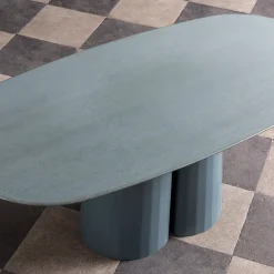 Forma & Cemento Coffee Tables<Fusto Ultramarine Oval Coffee Table II