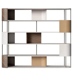 Carpanelli Bookcases<Gae Large Multi-Finish Modular Bookcase