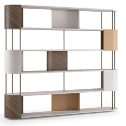 Carpanelli Bookcases<Gae Large Multi-Finish Modular Bookcase
