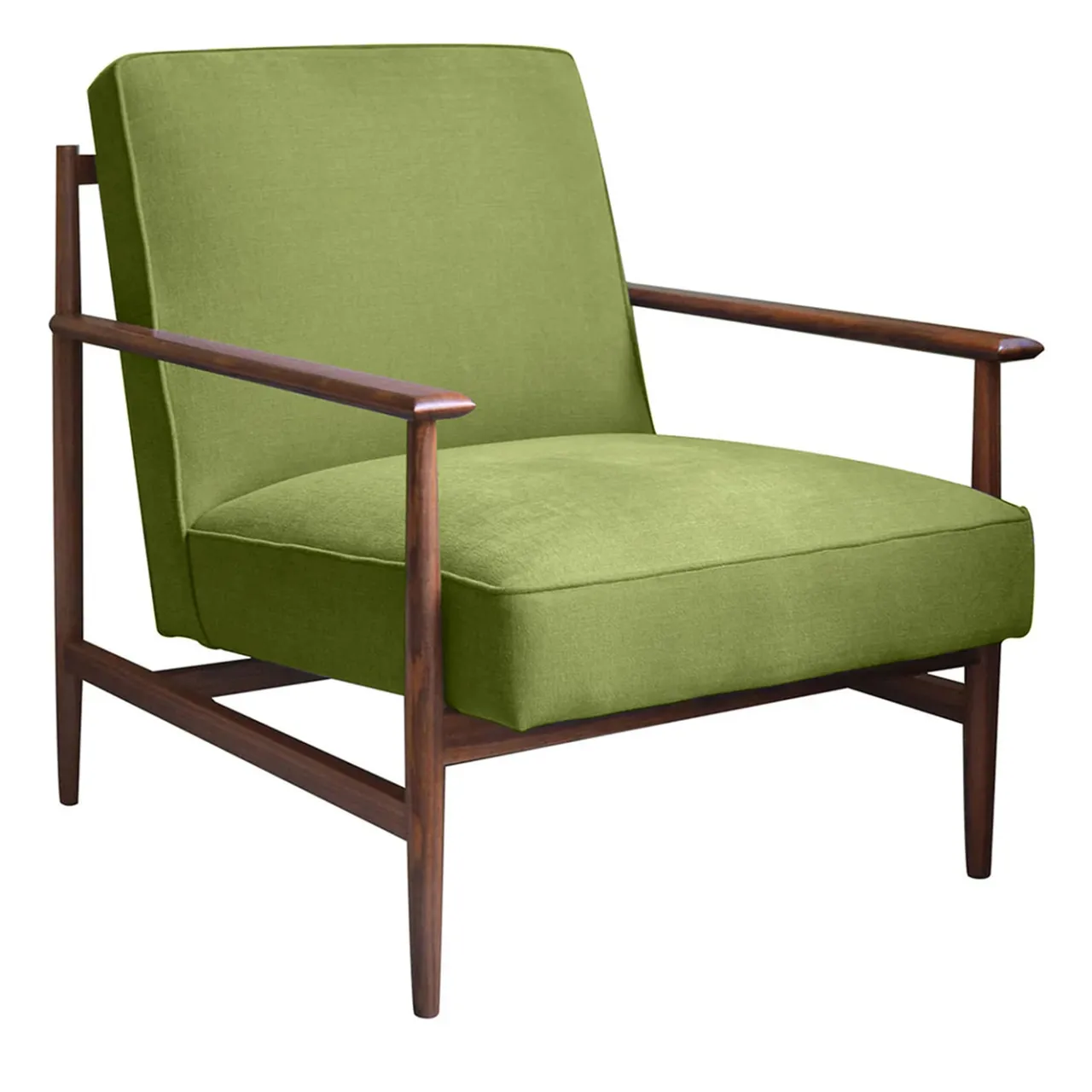 mg12 by Monica Geronimi Armchairs<Gaia Avocado Green Linen-Cotton Armchair
