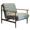 mg12 by Monica Geronimi Armchairs<Gaia Green & White Textile Armchair