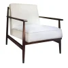 mg12 by Monica Geronimi Armchairs<Gaia White Linen-Cotton Armchair