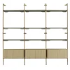 Morica Design Bookcases<Galaxy Solid Oak Wood Wall Composition