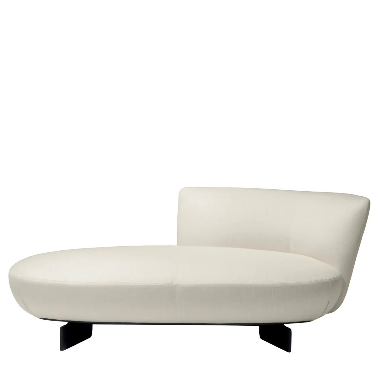 Giorgetti Chaises<Galet White Dormeuse