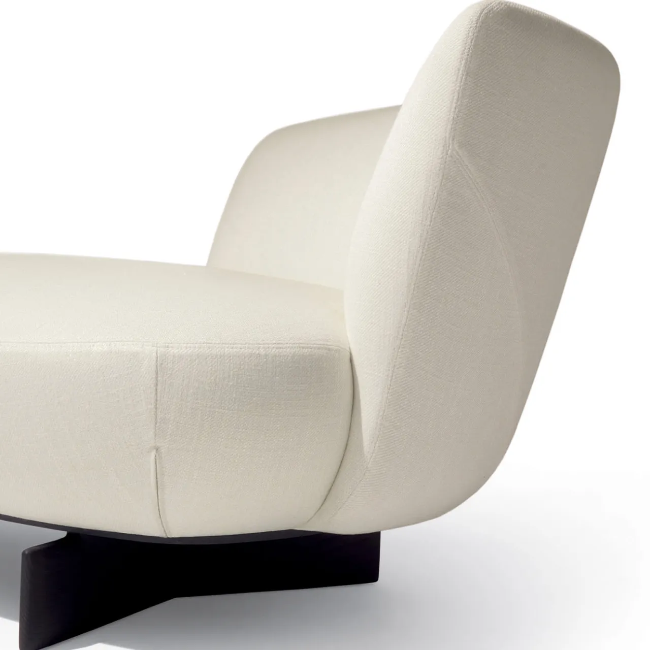 Giorgetti Chaises<Galet White Dormeuse