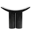 Pietro Franceschini Stools<Gamma Black Marquina Marble Sculptural Stool