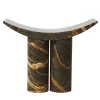 Pietro Franceschini Stools<Gamma Moroccan Port Laurent Marble Sculptural Stool