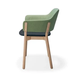 Livoni 1895 Chairs<Gap 497 Green Chair by Gil Sheffi & Yoav Avinoam - Tekhne Collection