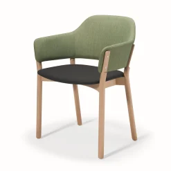 Livoni 1895 Chairs<Gap 497 Green Chair by Gil Sheffi & Yoav Avinoam - Tekhne Collection