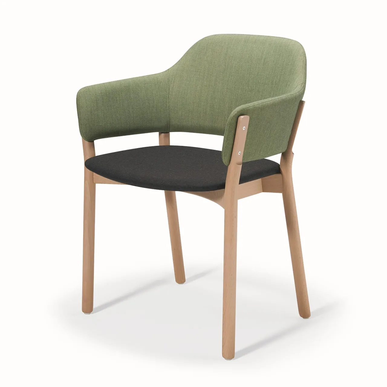 Livoni 1895 Chairs<Gap 497 Green Chair by Gil Sheffi & Yoav Avinoam - Tekhne Collection