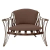 Sergio Villa Outdoor Armchairs<Garden Bronze Armchair by Carlo Rampazzi