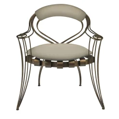 Sergio Villa Outdoor Chairs & Stools<Garden Bronze Chair by Carlo Rampazzi