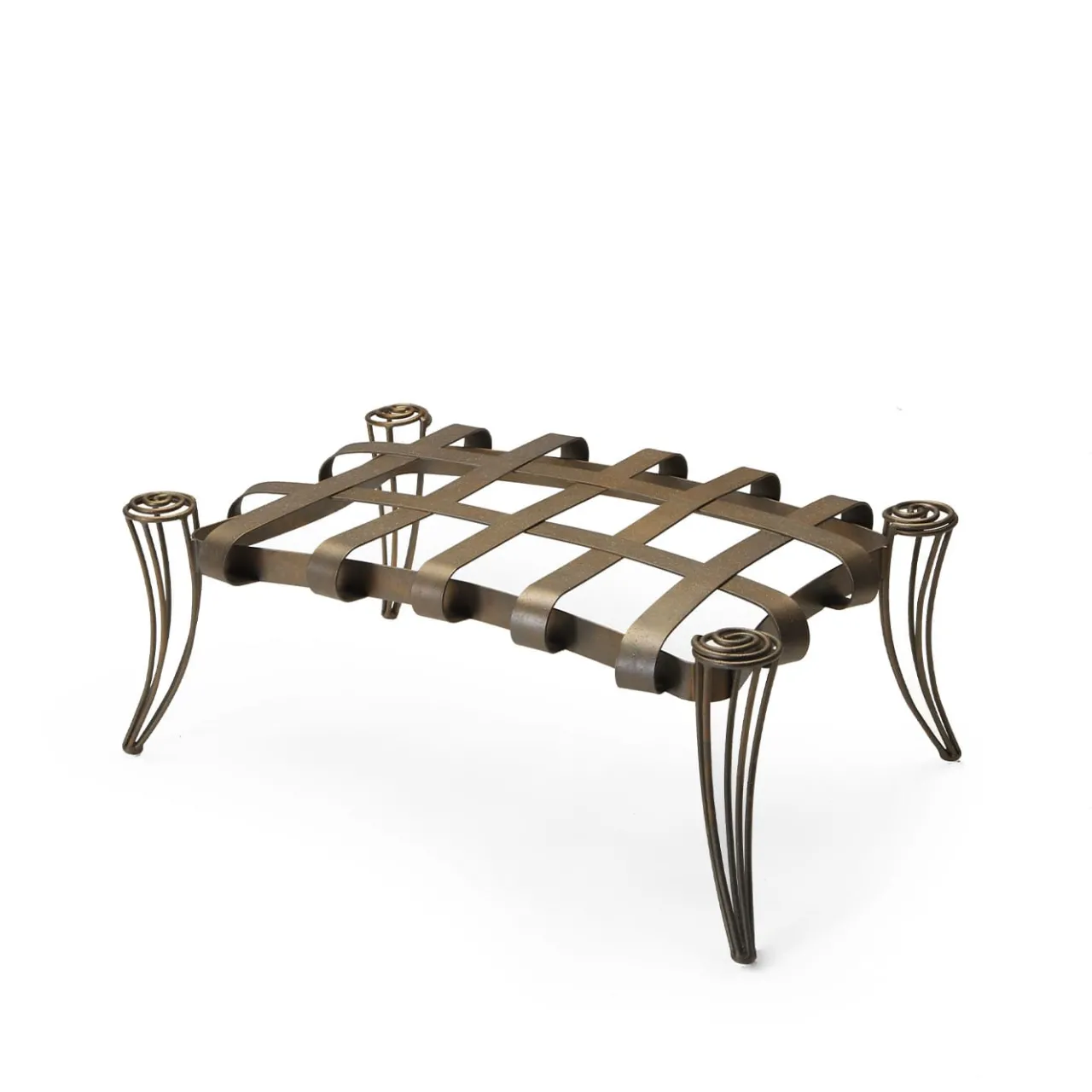 Sergio Villa Other Outdoor Furniture<Garden Bronze Pouf by Carlo Rampazzi