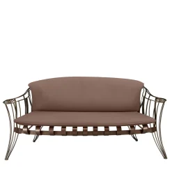Sergio Villa Outdoor Sofas & Benches<Garden Bronze Sofa by Carlo Rampazzi