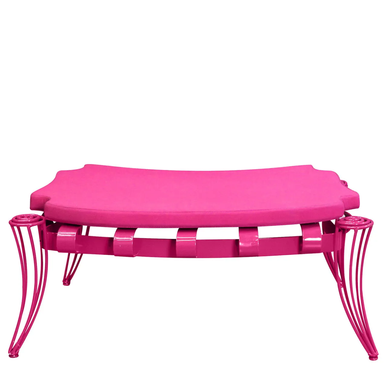Sergio Villa Other Outdoor Furniture<Garden Pink Pouf by Carlo Rampazzi