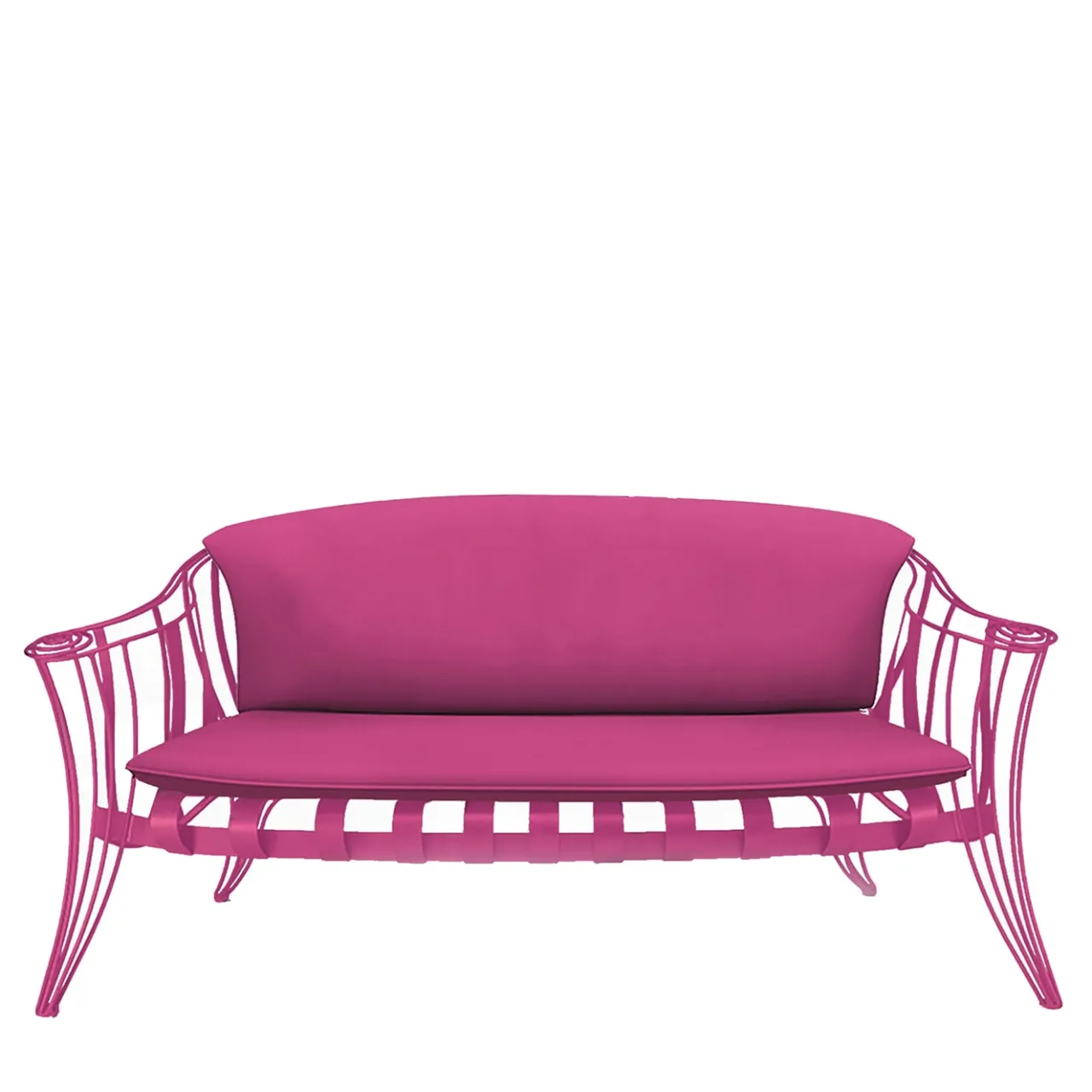 Sergio Villa Outdoor Sofas & Benches<Garden Pink Sofa by Carlo Rampazzi
