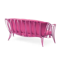 Sergio Villa Outdoor Sofas & Benches<Garden Pink Sofa by Carlo Rampazzi