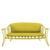 Sergio Villa Outdoor Sofas & Benches<Garden Yellow Sofa by Carlo Rampazzi