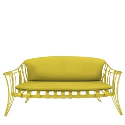 Sergio Villa Outdoor Sofas & Benches<Garden Yellow Sofa by Carlo Rampazzi