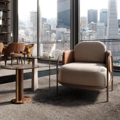 Carpanese Home Armchairs<Gaston Armchair