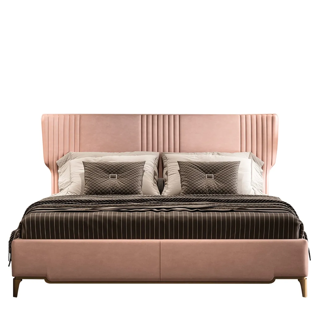Alberto & Mario Ghezzani Beds<Gattopardo Pink Double Bed