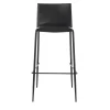 Enrico Pellizzoni Bar Stools<Gazzella Black Bar Stool