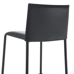 Enrico Pellizzoni Bar Stools<Gazzella Black Bar Stool