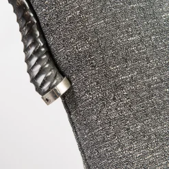 Selezioni Domus Armchairs<Gazzella Mélange Gray Fabric Amchair
