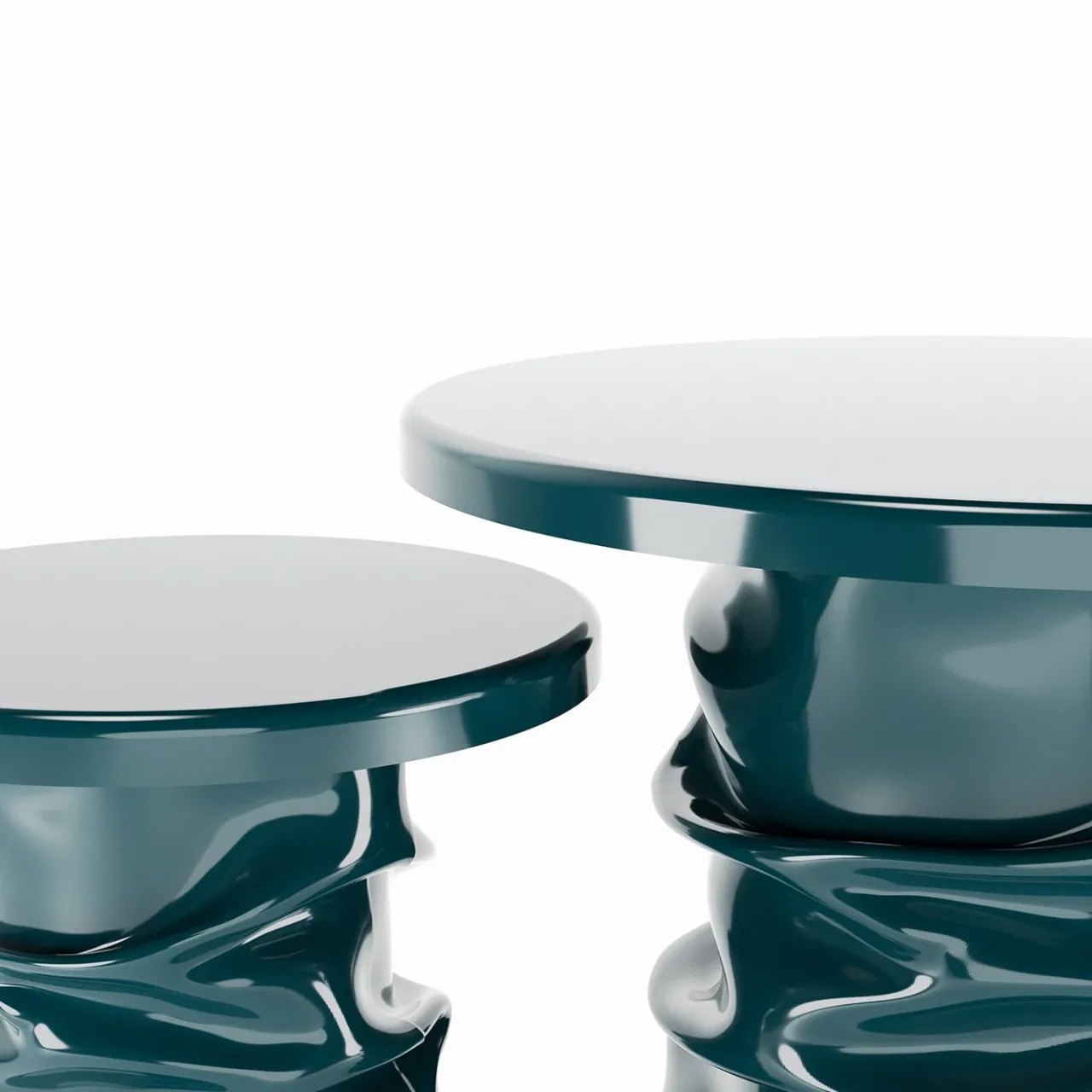 Studio X Side Tables<Gemini Set of 2 Green Side Tables