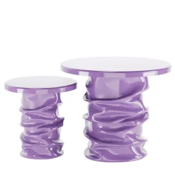 Studio X Side Tables<Gemini Set of 2 Purple Side Tables
