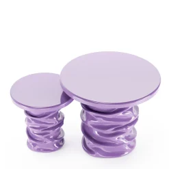 Studio X Side Tables<Gemini Set of 2 Purple Side Tables