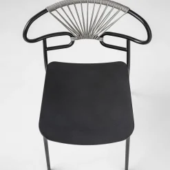 TrabA' Chairs<Genoa Chair with Gray Rope #2 by Cesare Ehr