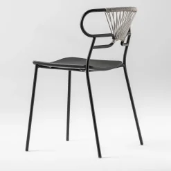 TrabA' Chairs<Genoa Chair with Gray Rope #2 by Cesare Ehr
