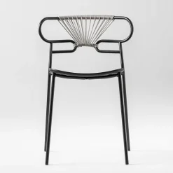 TrabA' Chairs<Genoa Chair with Gray Rope #2 by Cesare Ehr