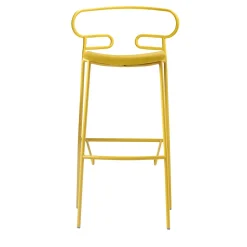 TrabA' Bar Stools<Genoa Total Yellow Stool by Cesare Ehr