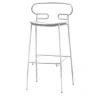 TrabA' Bar Stools<Genoa White Bar Stool By Cesare Ehr