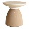 Pimar Limestone Side Tables<Geo E Side Table by Apospersano