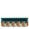 Lorenza Bozzoli Couture Benches<Geo Stripe Polychrome Bench #1