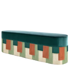 Lorenza Bozzoli Couture Benches<Geo Stripe Polychrome Bench #1