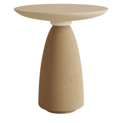 Pimar Limestone Side Tables<Geo XL Table by the duo Apospersano