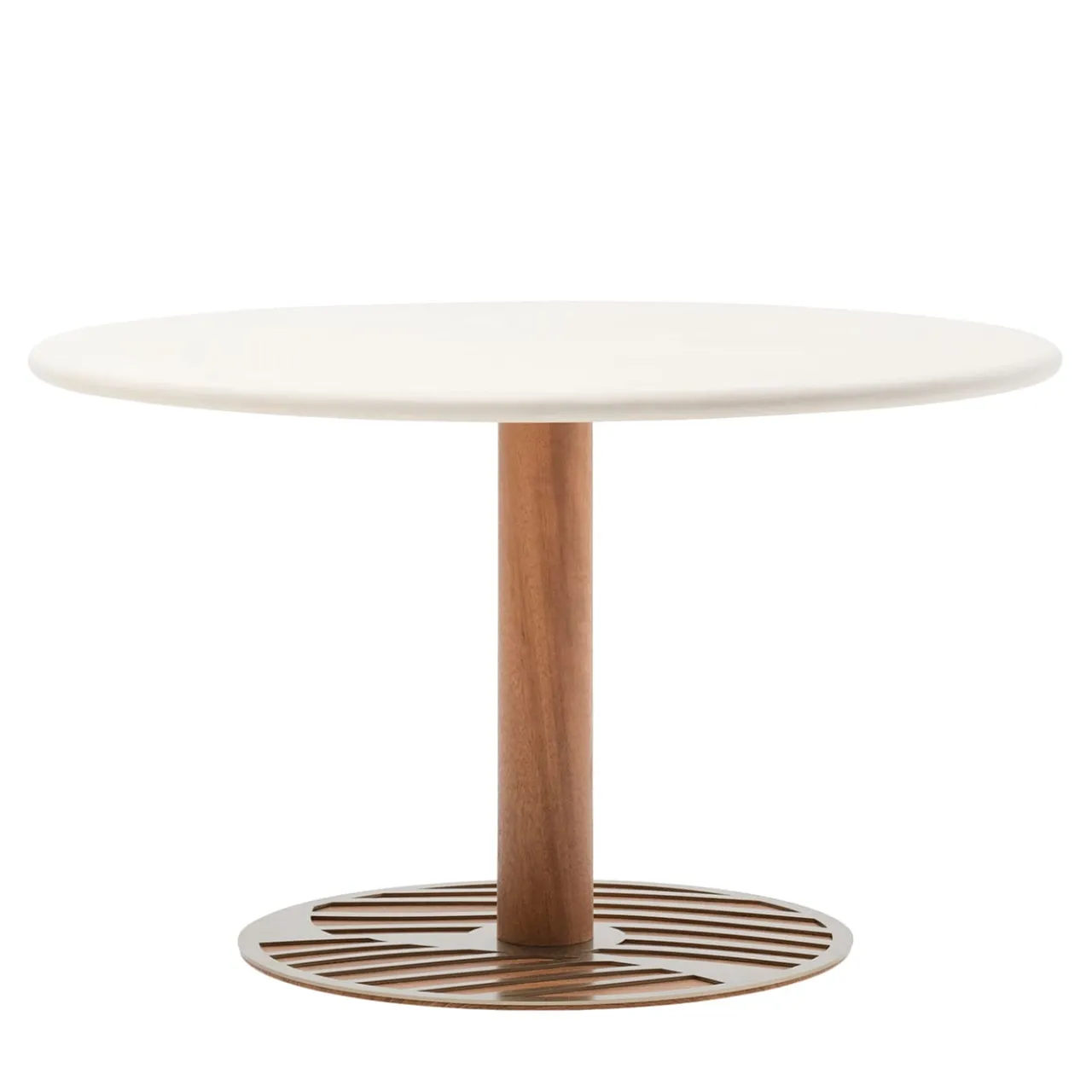 Jwana Hamdan Outdoor Coffee Tables<Ghaf Off-white Tea Table by Lorenza Bozzoli