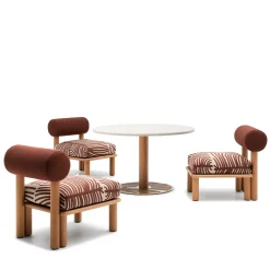 Jwana Hamdan Outdoor Coffee Tables<Ghaf Off-white Tea Table by Lorenza Bozzoli