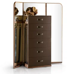 Alivar Dressers<Giano Chest of Drawers with Mirror Doors by Giuseppe Bavuso