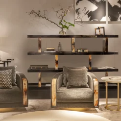 Arcahorn Bookcases<Giano Wall Bookcase